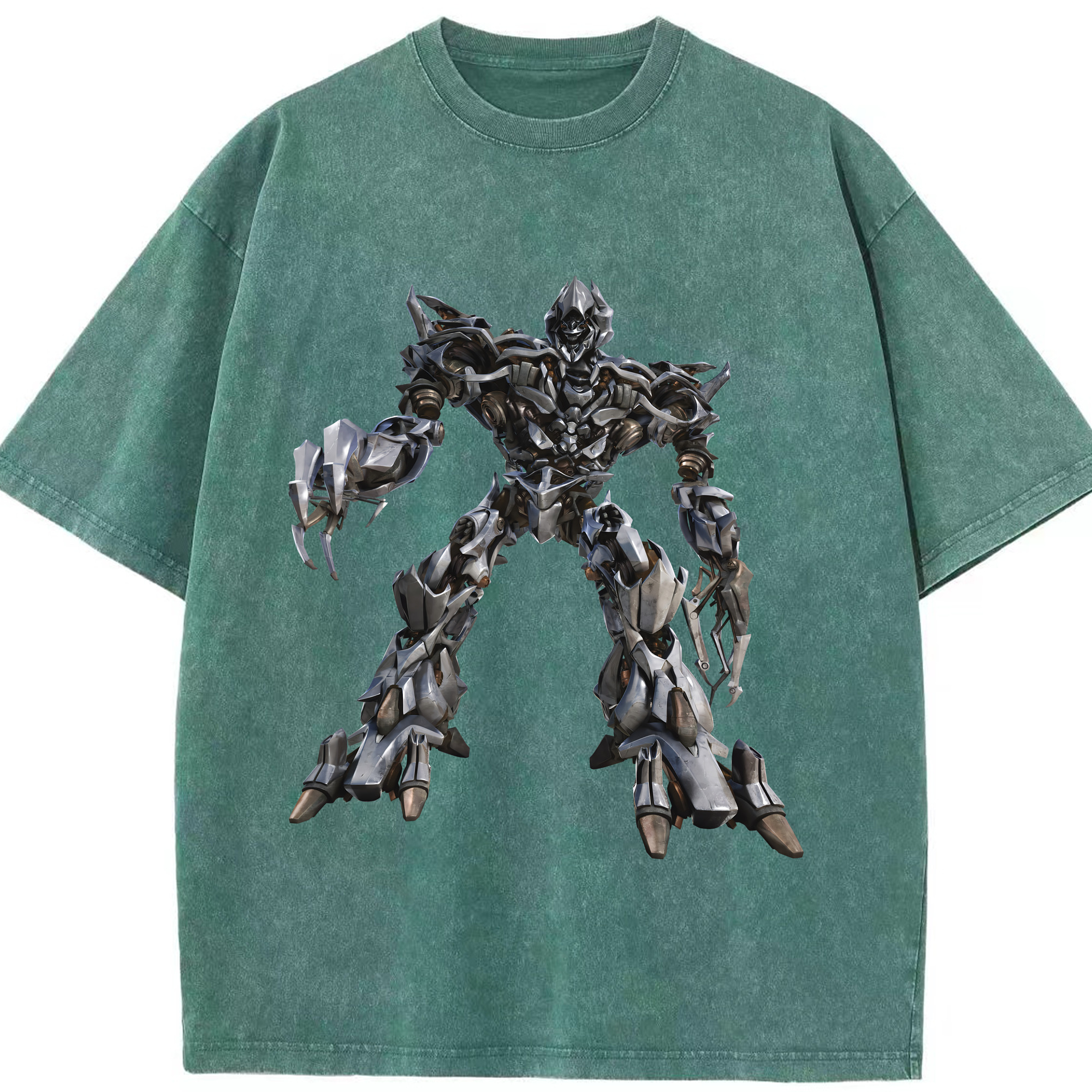 （画像用） Transformers トランスフォーマー 綿100% ヴィンテージ風 半袖Tシャツ（フロントプリント）